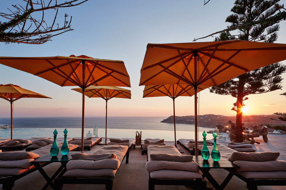 Hotel Myconian Utopia Relais & Chateaux, Griechenland, Elia Beach. Großes 40